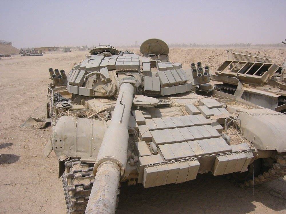 Почему "реактивная броня" не помогла иракским Т-72