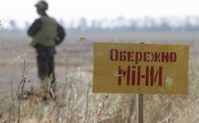 В Донбассе очередные морские пехотинцы подорвались на своих минах