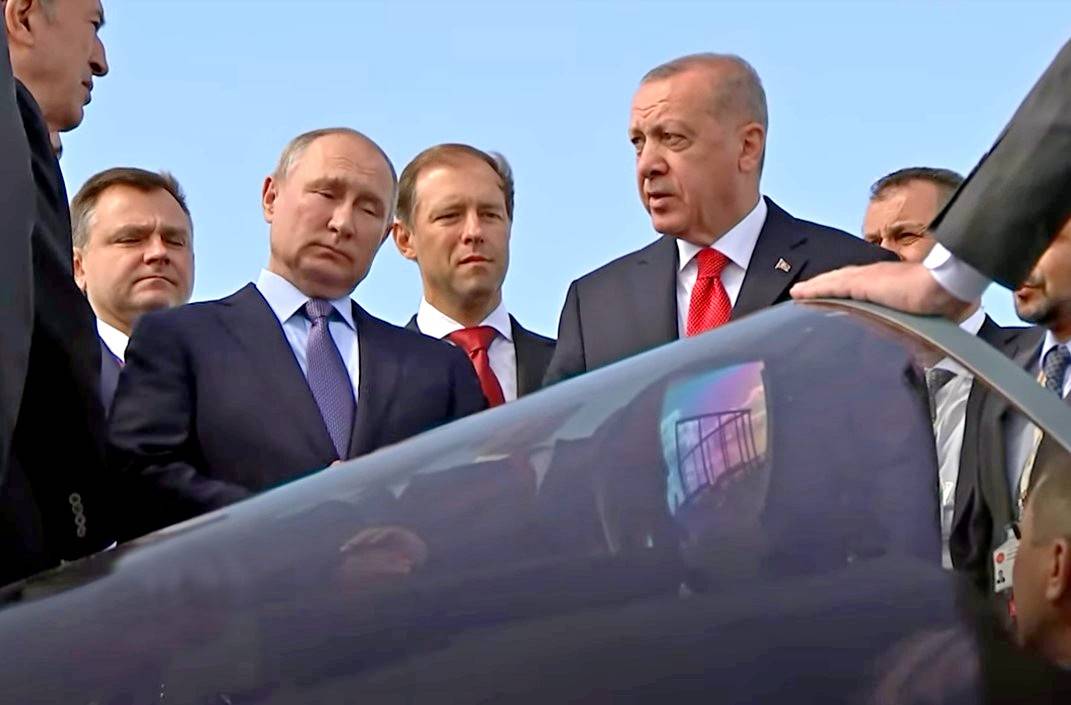 Путин ответил на вопрос Эрдогана о покупке Су-57