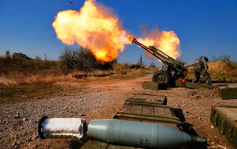 Армия Киева накрыла артиллерией Горловку