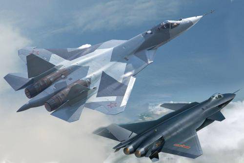Воздушный бой с Су-57: сможет ли китайский J-20 противостоять самолету РФ