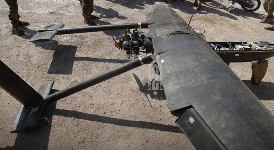 В Сирии сбит новейший иранский тактический разведывательный БПЛА Ababil-3