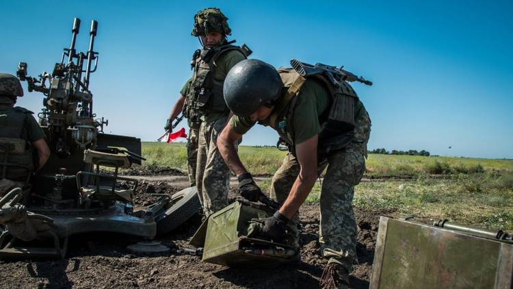 Украина готовит солдат ВСУ для штурма городов Донбасса