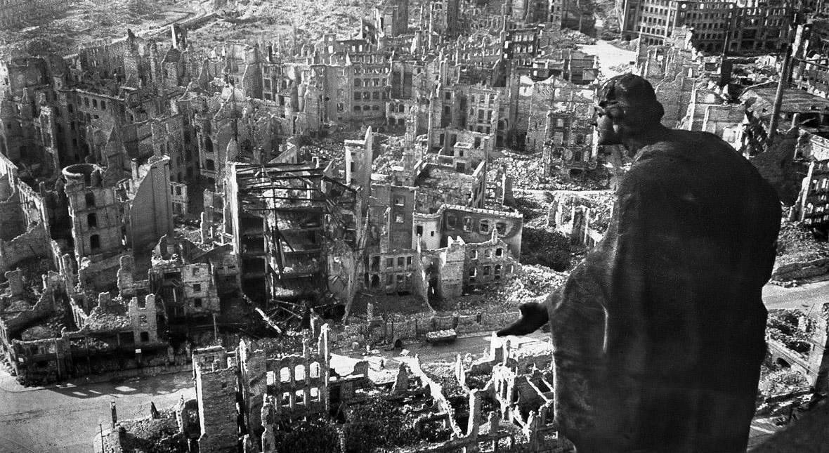 Дрезден в огне: одна из страшнейших бомбардировок в истории Европы