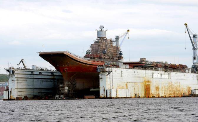 Северный флот ВМФ РФ сел на мель