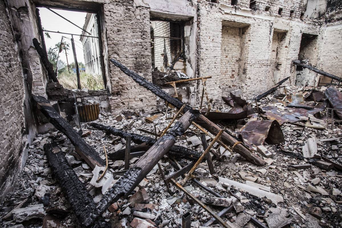 В Сети показали полностью уничтоженный Украиной поселок Донбасса