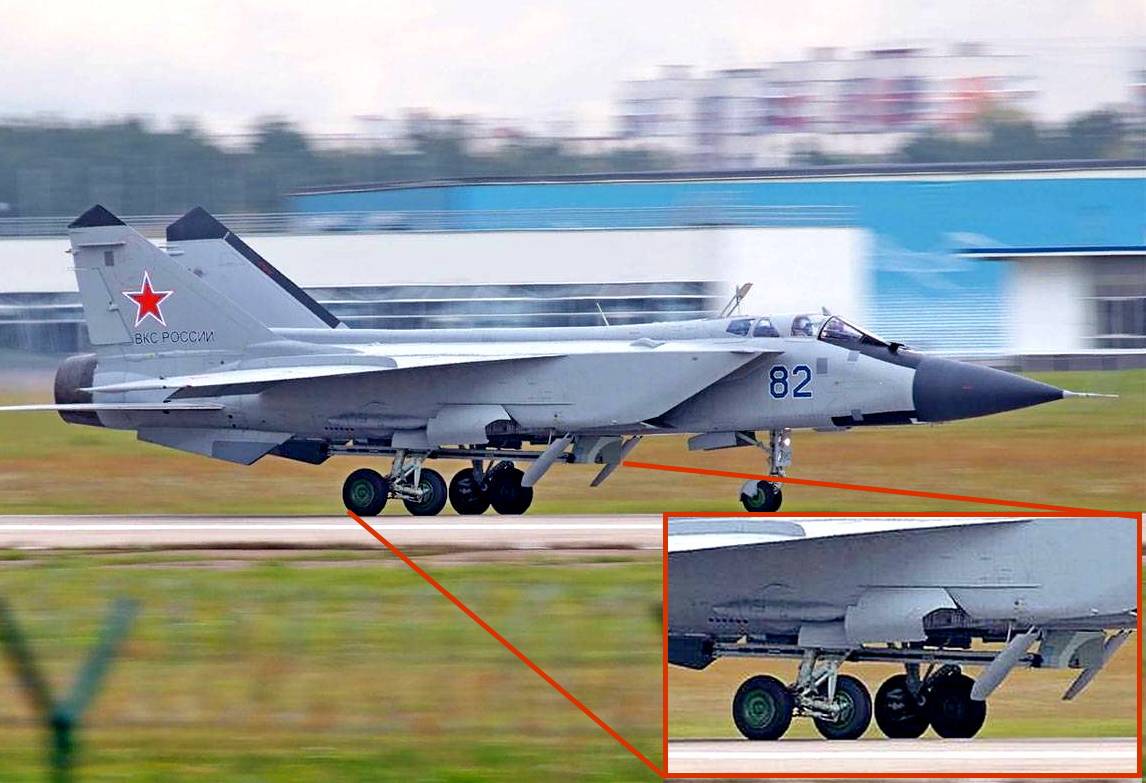 В России появился еще один противоспутниковый МиГ-31
