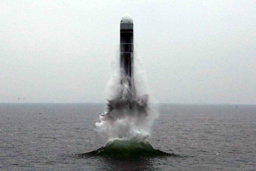 Испытанная в КДНР ракета для подлодок может преодолеть свыше 2 тыс. км