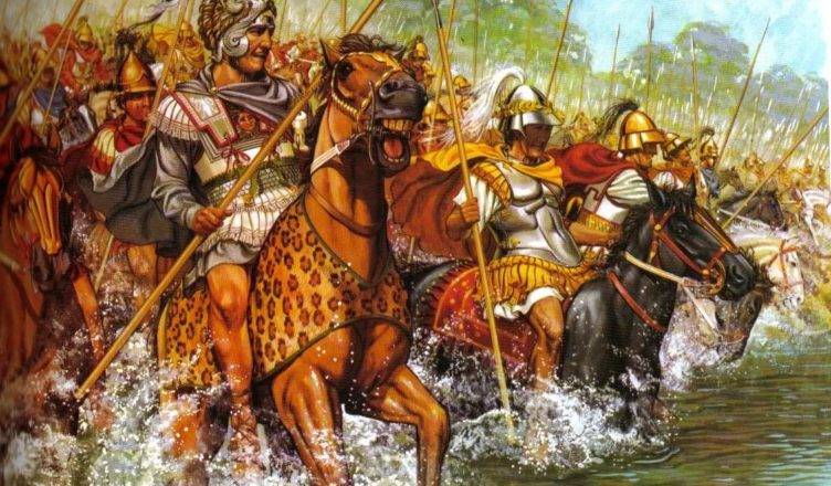 Как было разбито войско Ариобарзана, попавшее в засаду Александра Великого