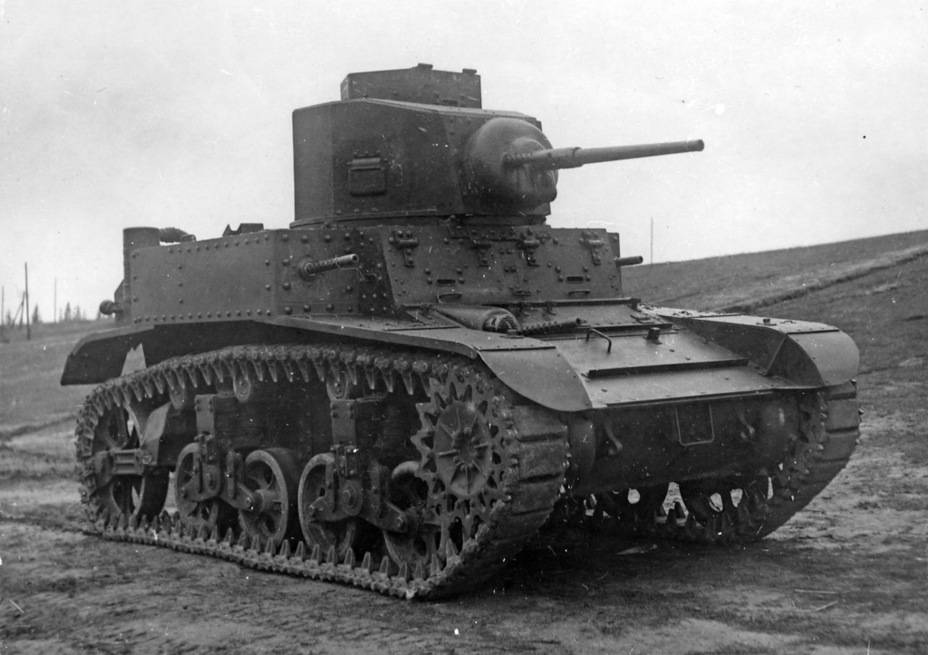 Танк М3А1 "Стюарт" на Советско-германском фронте