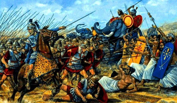 Одна из крупнейших битв в биографии Александра Македонского