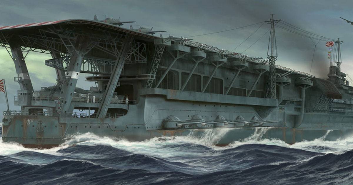 "Кага" - рожденный крейсером, погибший авианосцем