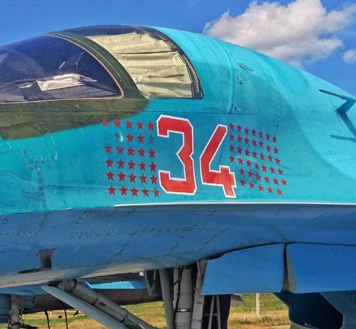 Боевой «селезень-чемпион»: 700 вылетов на Су-34