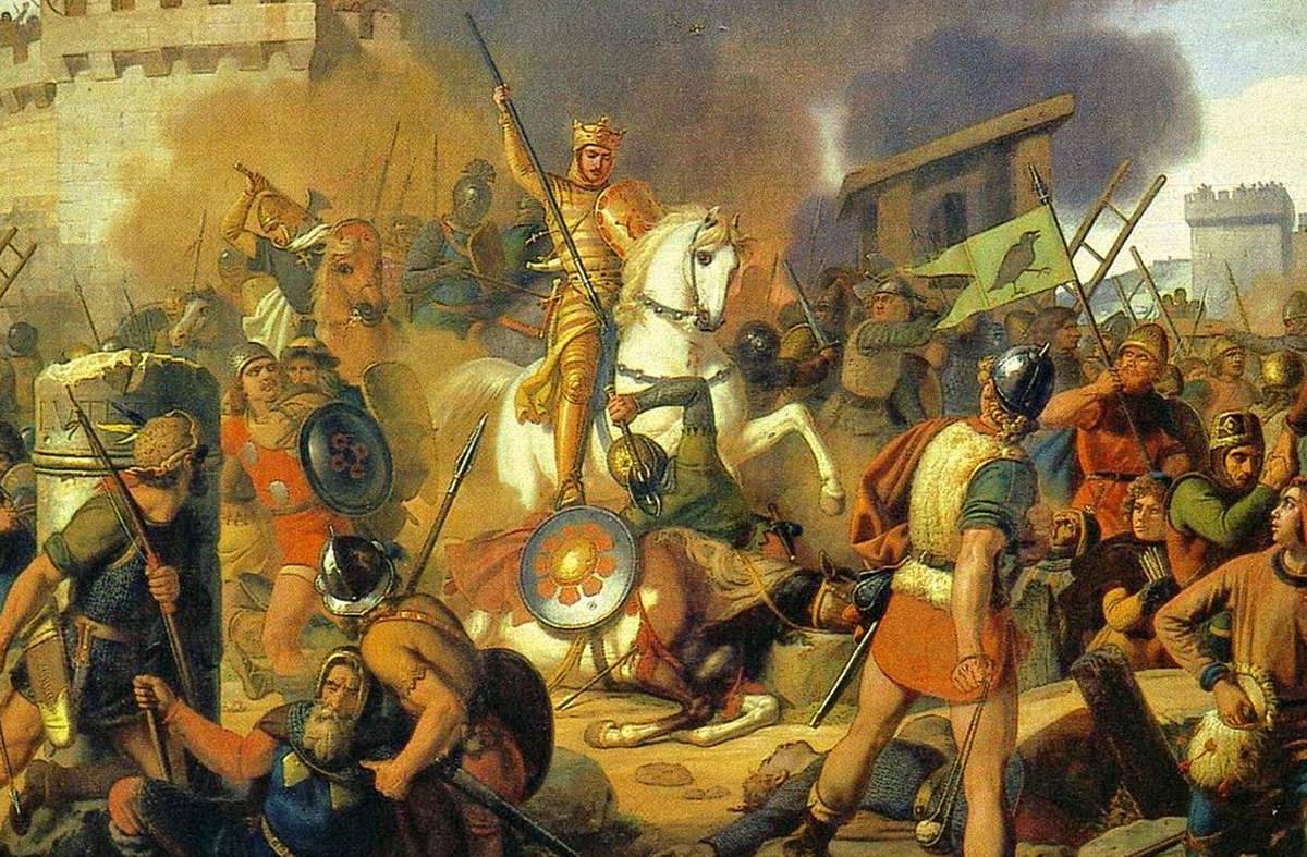 Нападение англии на францию. Осада Парижа норманнами. Осада Парижа (885-886). Осада Парижа норманнами Рагнаром. Викинги нападение Осада Парижа.
