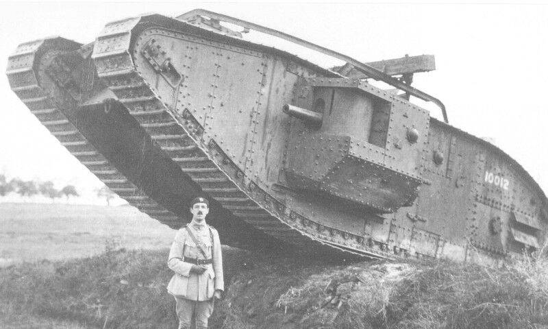 Английский тяжелый танк Mk. V