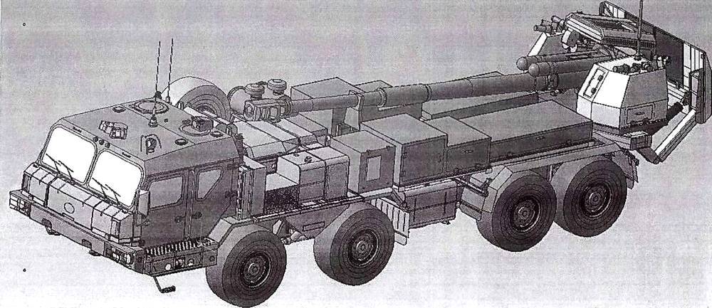 В России создается самоходное орудие 2С43 «Мальва»