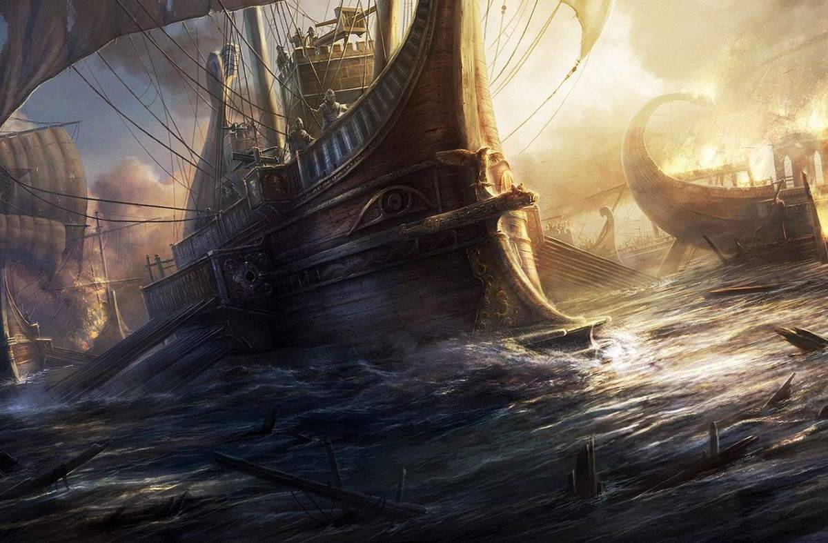 Битва при Акции: как Марк Антоний бросил флот из-за Клеопатры