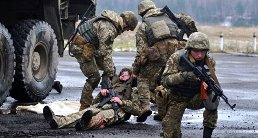 Бойцы ВСУ понесли потери во время эвакуации тел погибших товарищей