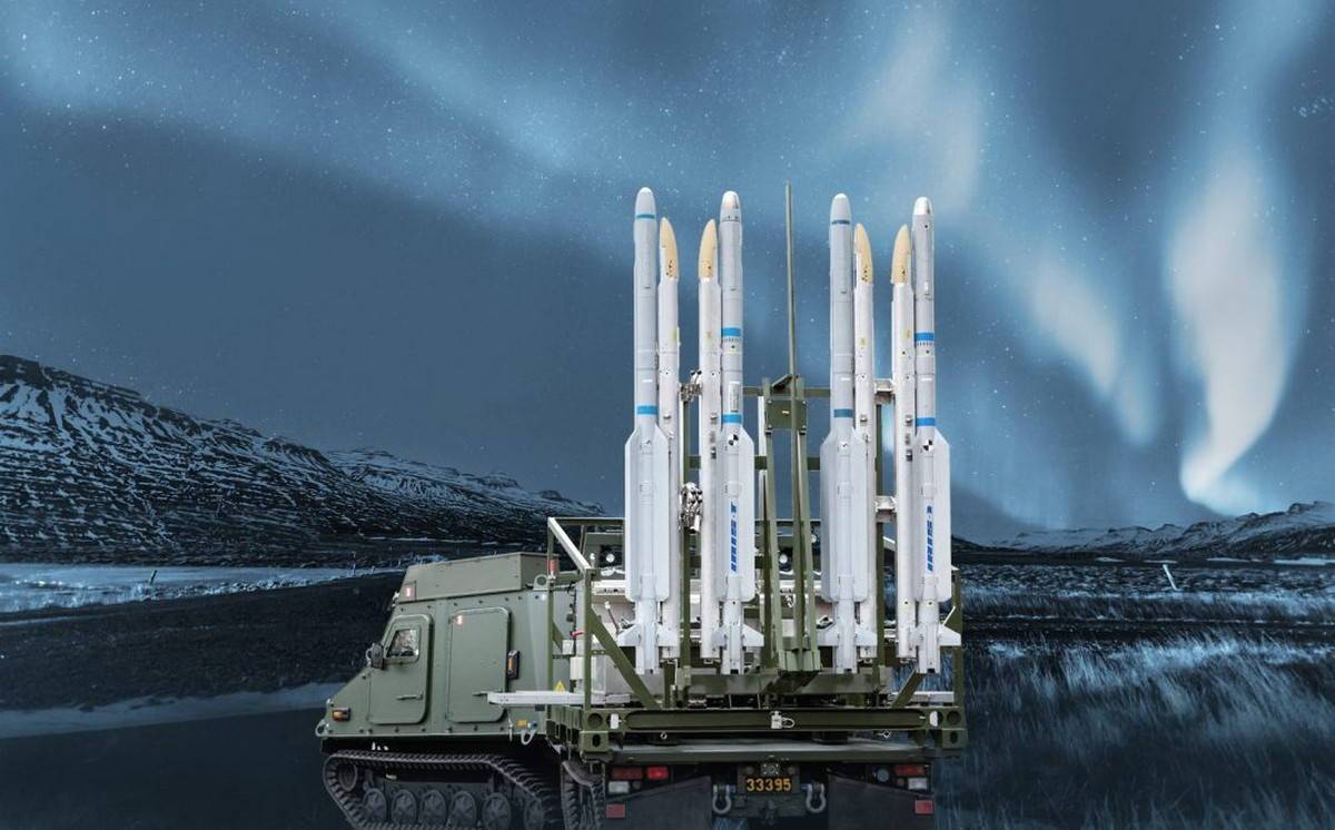 Ракеты IRIS-T SLS поступили в ПВО Швеции
