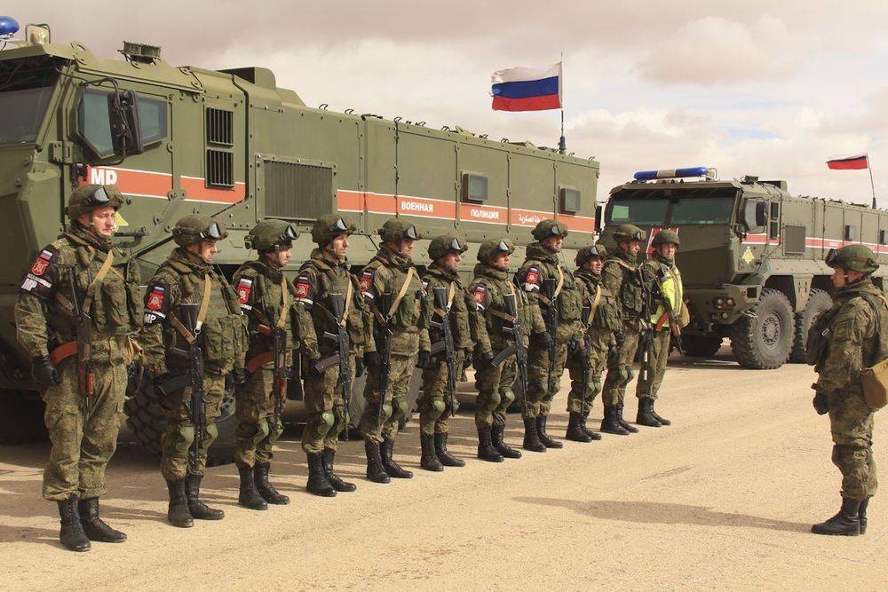 Российская военная полиция заняла господствующую высоту в Сирии