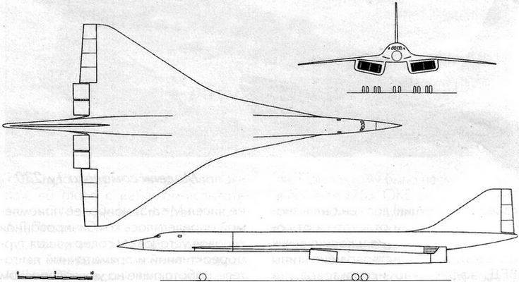 В основу российского бомбардировщика будущего может лечь проект Ту-260