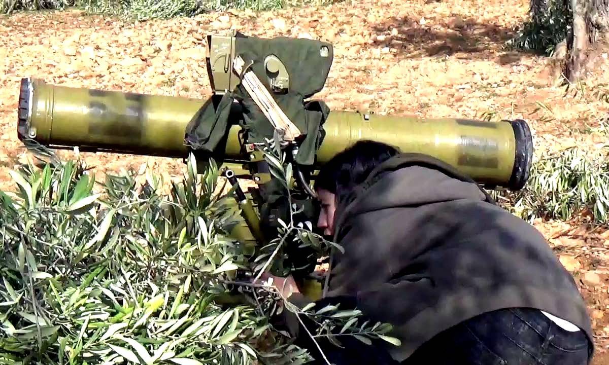 Курды «поприветствовали» турецкий патруль противотанковой ракетой