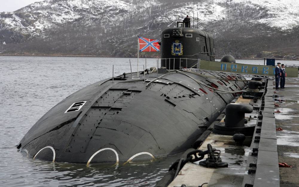 Российские атомные субмарины провели торпедную дуэль