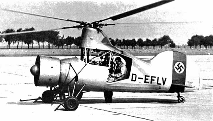 Вертолеты в нацистской Германии