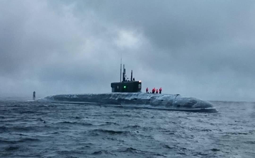 Новейшая субмарина «Князь Владимир» провела испытательные стрельб