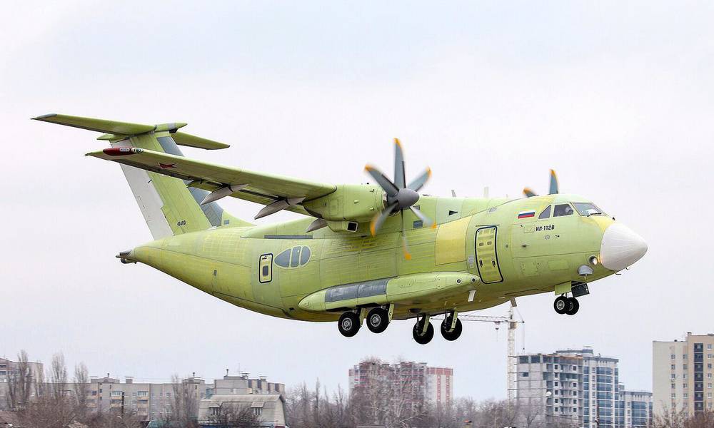 Российский перспективный транспортник Ил-112В «похудел» на тонну