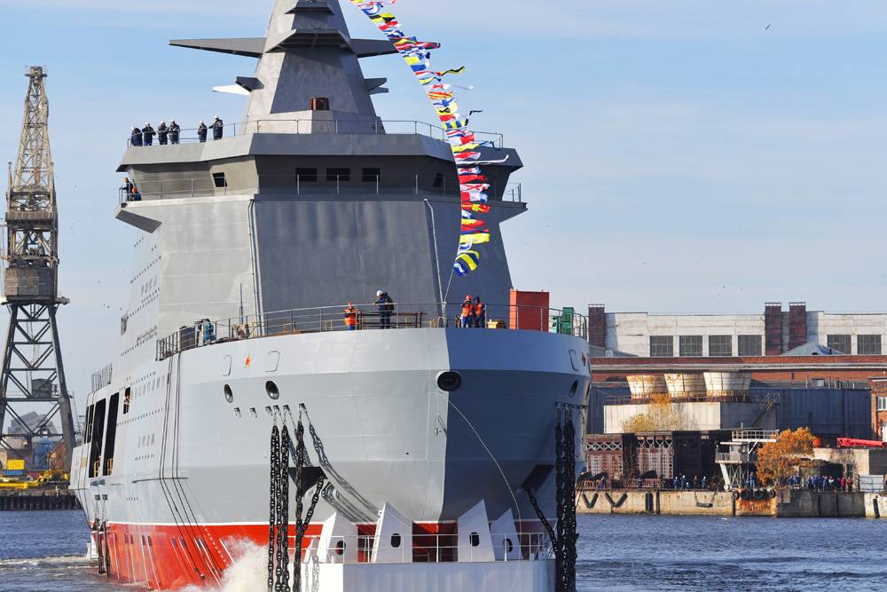 Арктический кулак: в Дании напуганы новым боевым ледоколом ВМФ РФ