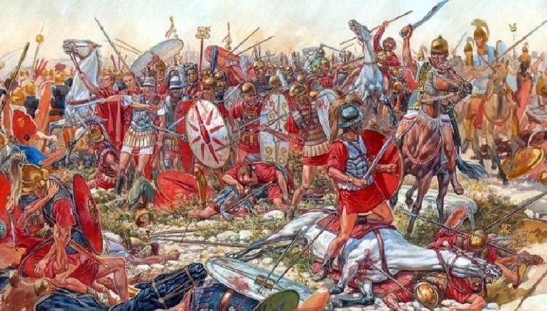 Сокрушительное поражение римлян при Каннах