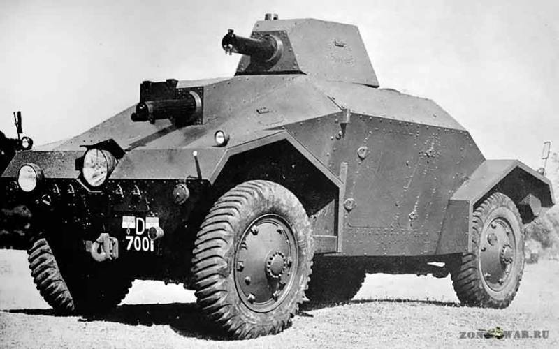 Колониальный бронеавтомобиль Alvis-Straussler AC-3