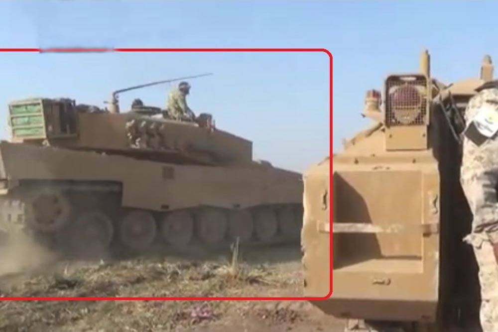 Танки Leopard-2A4 замечены у боевиков в Сирии