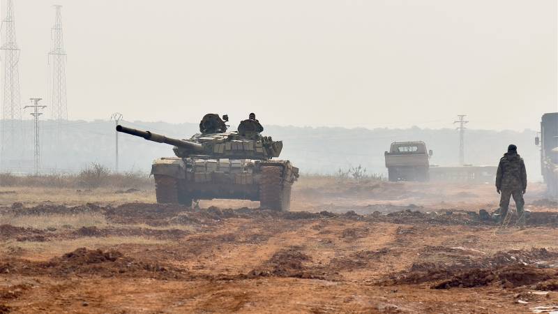 Операция ВКС РФ и 11-й танковой дивизии САА в Идлибе: боевики несут потери