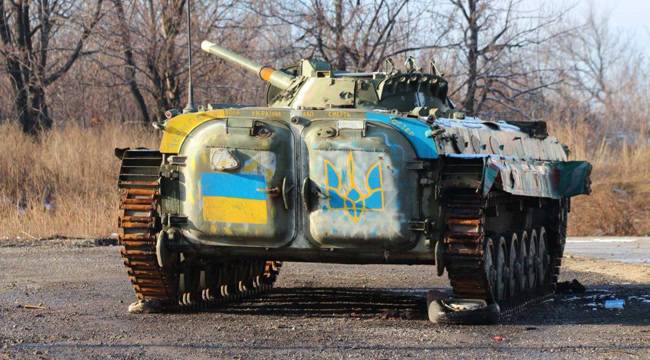 Стали известны новые подробности уничтожения украинской БМП под Донецком