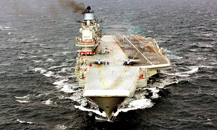 Стало известно о дополнительном ремонте на «Адмирале Кузнецове»