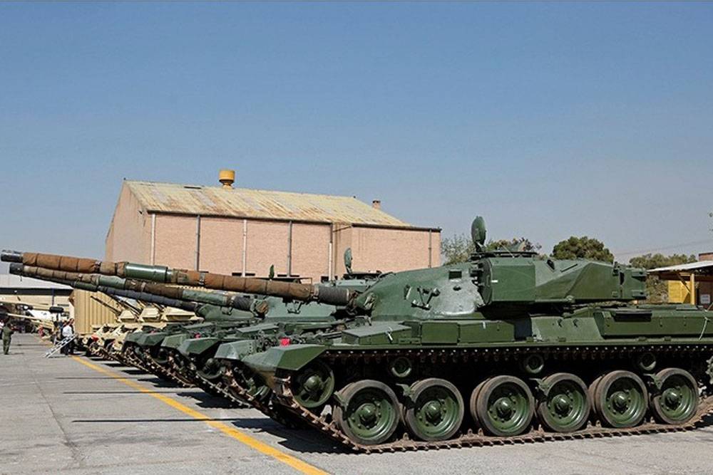 Двигатели от Т-72С установили на английские танки Chieftain в Иране