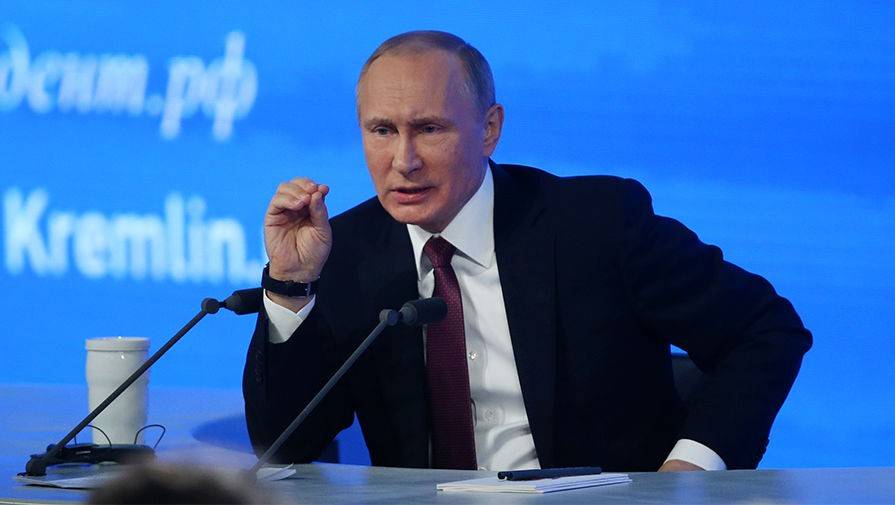 Путин возразил на заявление об иностранных войсках на Донбассе