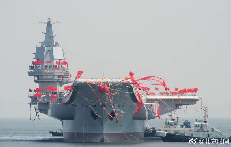 Боевые возможности нового китайского авианосца «Шаньдун»