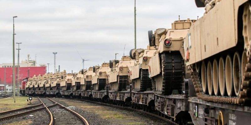 Сотни американских танков проедут по Германии