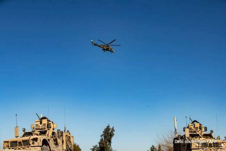 Российские «Крокодилы» заставили понервничать американский патруль в Сирии