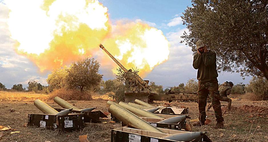 Сирийская армия прорывает оборону исламистов в провинции Идлиб