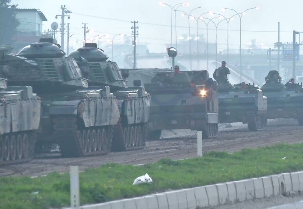 Турецкие танки прибывают в ливийскую столицу Триполи