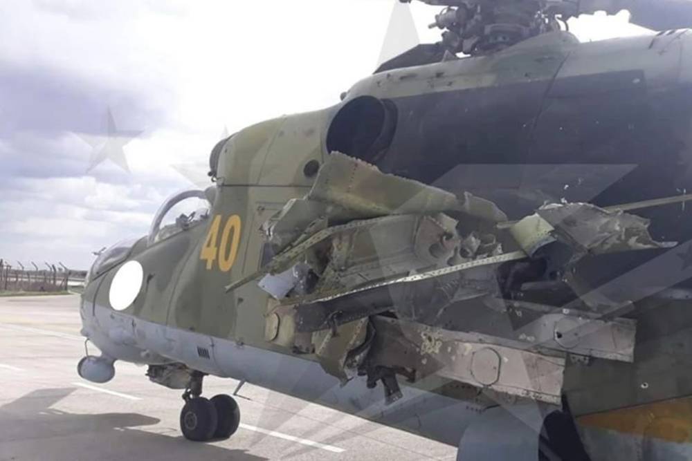 "Летающий танк": Ми-24П выдержал попадание из 57-мм пушки в Сирии