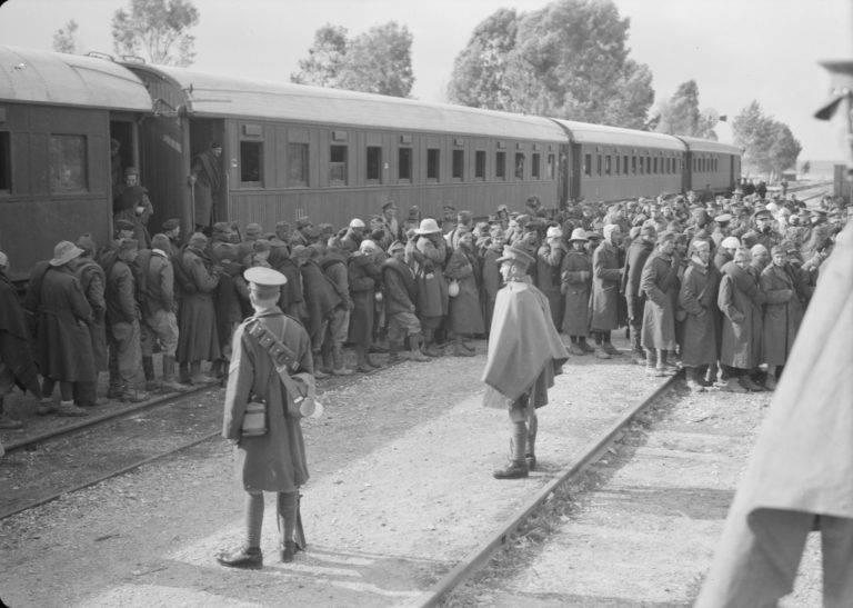 Как немцы транспортировали пленных