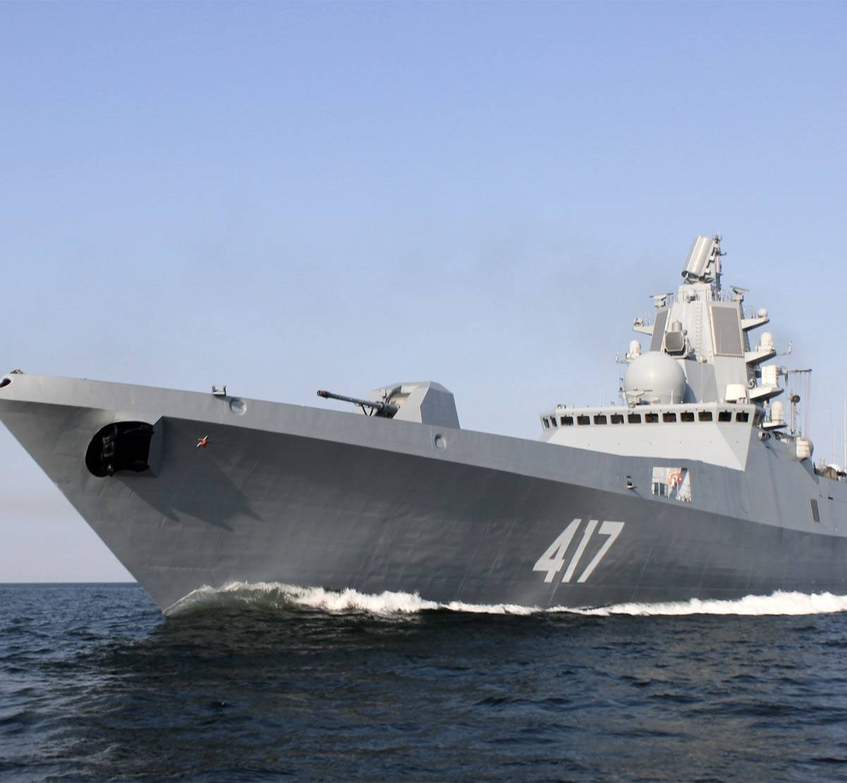 Проекция военной мощи РФ: фрегаты проекта 22350 не уступят кораблям Запада