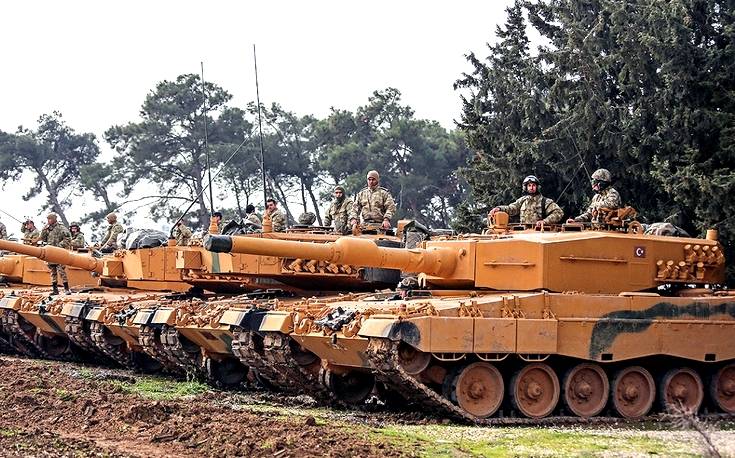 Сирийский расклад: 7000 турецких военных и 600 танков и БТР уже в Идлибе
