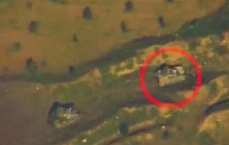 Опубликованы кадры уничтожения турецкой бронетехники самолетами ВКС РФ