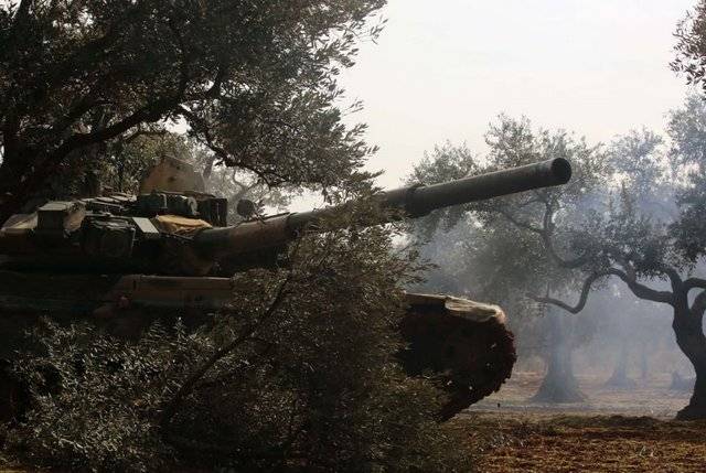 Сирийской армии до сих пор не удалось уничтожить захваченный боевиками Т-90